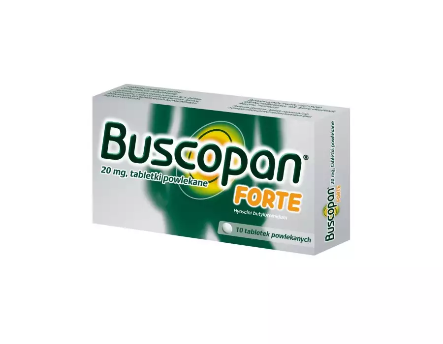 buscopan forte 10 tabletek na skurcze miesni gladkich