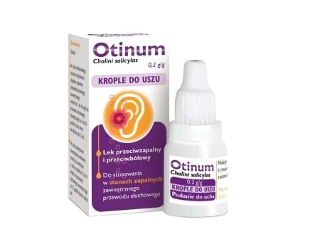 krople na zapalenie ucha bez recepty